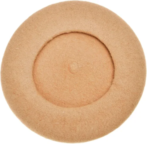Vista 246 de ZLYC - Boina francesa de lana unicolor para mujeres y niñas