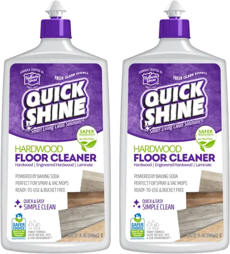 Vista 14 de Quick Shine Limpiador de pisos de madera dura, cuidado diario, 24 onzas, limpia naturalmente la suciedad y las marcas de rozaduras, disuelve
