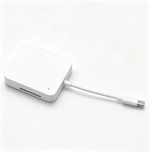 Vista 5 de Tipo C Plug ABS 4 en 1 adaptador de lector de tarjetas de medios inteligentes para M2/SD/XD/SM