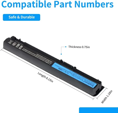 Vista 2 de 32Wh 7FF1K Batería para portátil Latitude E6320 E6330 E6220 E6230