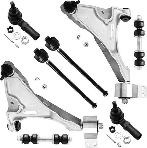 Vista 143 de Detroit Axle - Kit de suspensión frontal de 8 piezas para Chevy Silverado