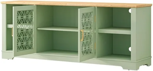 Vista 6 de LIVILAND Soporte para TV de 70 pulgadas para TV de hasta 75 pulgadas - Verde