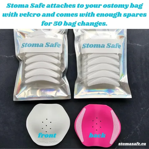 Vista 9 de Protector de estoma Protector de estoma Protector de ostomía Protector de hernia Bolsa de ostomía