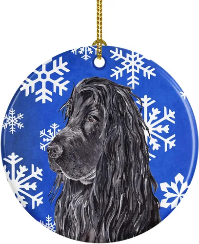 Vista 35 de Caroline's Treasures Cavalier Spaniel - Adorno de cerámica para colgar en el árbol de Navidad, para el hogar, Navidad, fiestas, regalo, 3 pulgadas