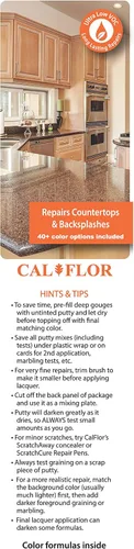 Vista 3 de CounterFix Mix2Match - Kit de reparación de encimeras y salpicaduras, multisuperficie (piedra, azulejo, laminado, hormigón, madera)