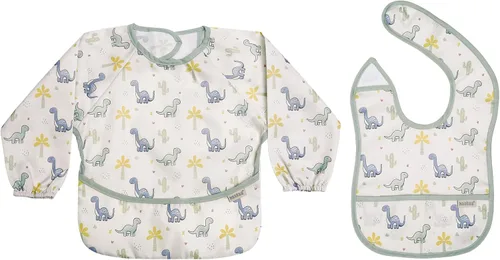 Vista 12 de haakaa Waterproof Baby Bibs for Eating 2pcs for 6-24M