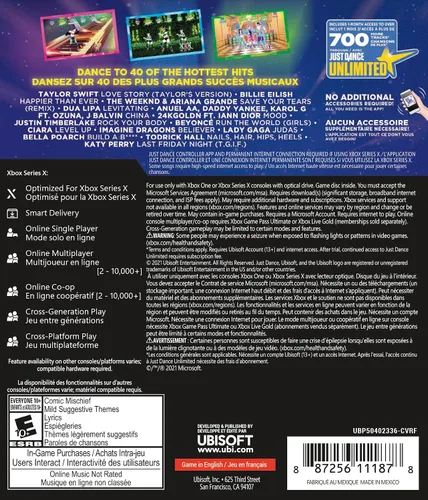 Vista 2 de Just Dance 2022 - Xbox Series X, Xbox One