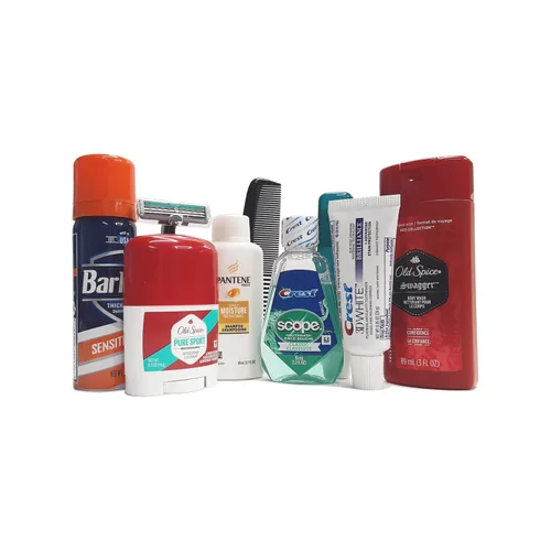 Vista 11 de Handy Solutions Kit de viaje resellable para hombre de 10 piezas