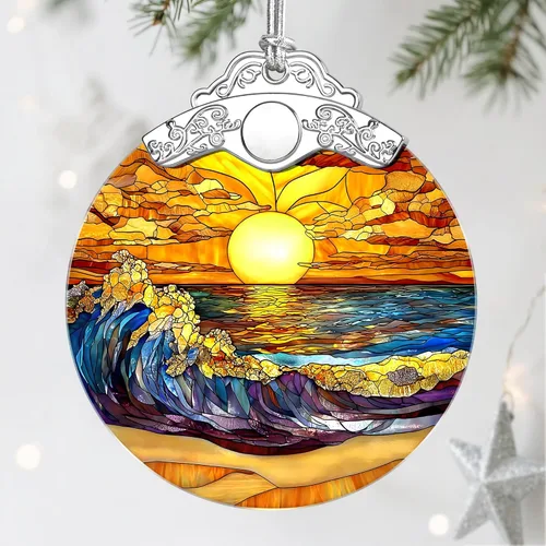 Vista 25 de Jocidea Adorno para perro, adorno colgante de American Staffordshire Terrier – vidrio, Navidad, Acción de Gracias, decoraciones de cumpleaños