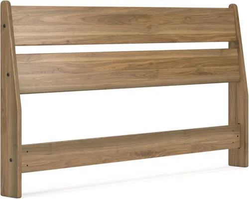 Vista 9 de Signature Design by Ashley Socalle - Cabecera moderna con paneles, individual, color negro