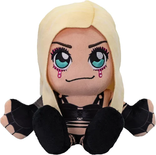 Vista 13 de Bleacher Creatures WWE Alexa Bliss 8 pulgadas Kuricha Sentado Felpa - Juguete suave inspirado en Chibi