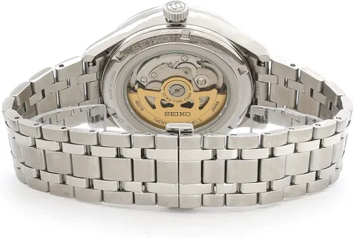 Vista 2 de Seiko SSA397 Presage Green Reloj automático de acero inoxidable