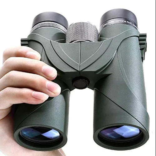 Vista 2 de Práctico telescopio de 10 x 42 pulgadas, impermeable, telescopio para óptica táctica, telescopio, prismáticos monoculares de observación de aves