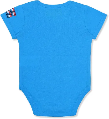 Vista 3 de Marvel Avengers - Conjunto de body y pantalón deportivo para recién nacido y bebé, azul, azul marino, rojo, verde, negro, gris