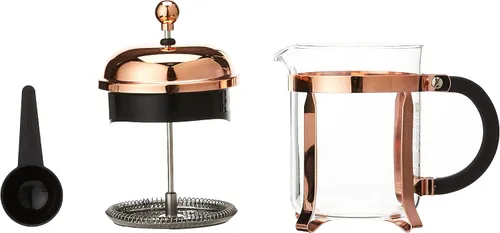 Vista 2 de BODUM Chambord - Cafetera de prensa francesa de 4 tazas, cobre, 0,5 l