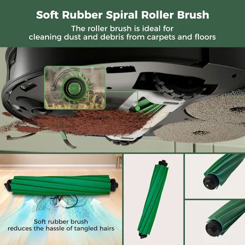 Vista 3 de Kit de repuesto para iRobot Roomba 505X Combo, Plus 405/505/507 Combo Verde