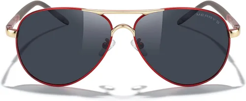 Vista 74 de MERRY'S, UV400 S8513, gafas de sol polarizadas para conducir, marco irrompible, para hombre.