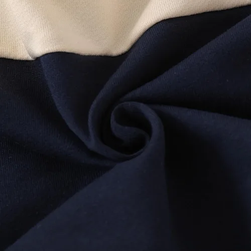 Vista 59 de Ropa de otoño e invierno para bebé, trajes de niño pequeño, sudadera de manga larga, sudadera de retazos y pantalones, 2 piezas, 12 meses a 5 años