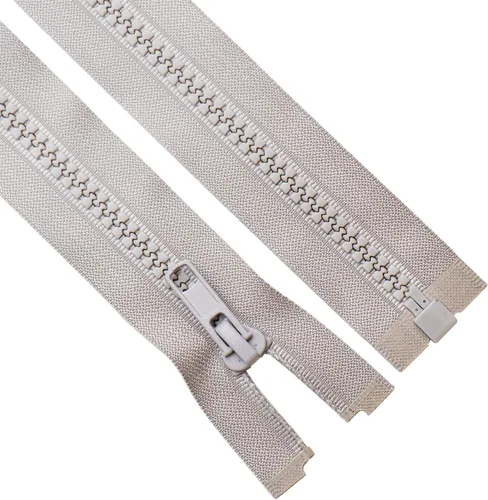 Vista 16 de Sawoake - 2 cremalleras separadoras #5 de 6 pulgadas para coser abrigos, chaqueta con cremallera, cremalleras de plástico moldeado negro a granel