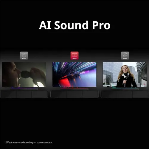 Vista 8 de LG Barra de sonido de alta resolución S77S de 3.1.3 canales con Dolby Atmos® y Wow Orchestra
