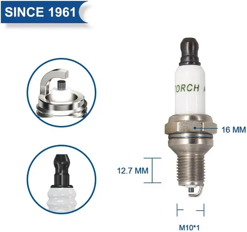 Vista 2 de TORCH A7RTF Bujía Reemplazar para Champion 979 Cobre Tradicional Plus Pequeño Motor RDZ4H Bujía, OEM, ea