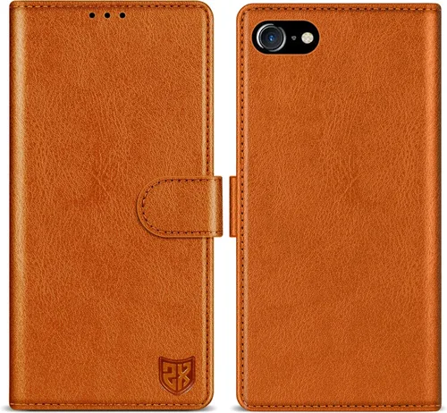 Vista 14 de ZZXX Funda tipo cartera para iPhone 7 Plus/iPhone 8 Plus con bloqueo RFID, ranura para tarjetas, función atril, cierre magnético, funda protectora