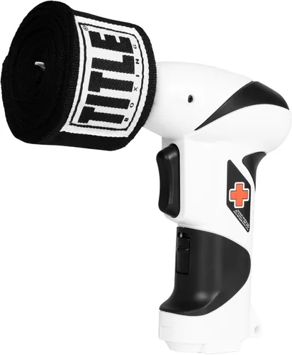 Vista 4 de Title Boxing Wraps Wrench - Equipo de kickboxing para hombre con envolturas de mano y rodillo