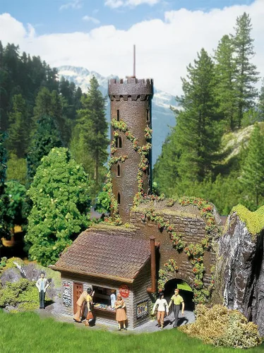 Vista 3 de Faller 130291 Torre de observación de castillos Kit de construcción a escala HO