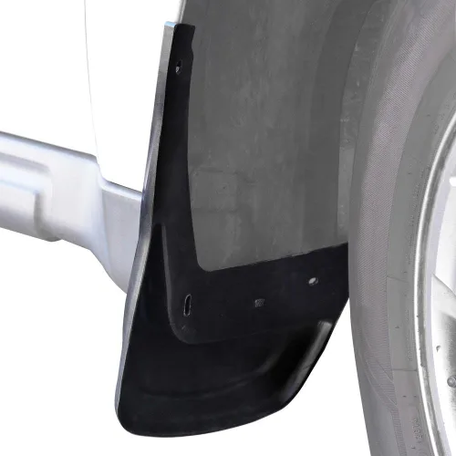 Vista 6 de BDK Guardabarros Protectores contra Salpicaduras Defensas para Neumáticos Delanteros o Traseros con Herrajes - Instalación Fácil/Ajuste Universal