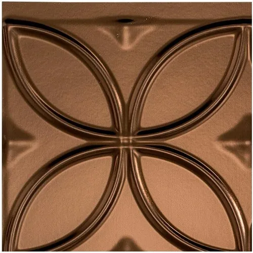Vista 13 de FASÄDE Anillos Panel de Revestimiento Decorativo de Vinilo de 18 x 24 pulgadas en Bronce Argent (Paquete de 5)