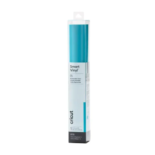Vista 11 de Cricut Vinilo Removible Inteligente, Menta - Rollo de 3 pies (13" x 36") para Explore y Maker 3 - Corte sin Alfombrilla para Cortes Largos de hasta