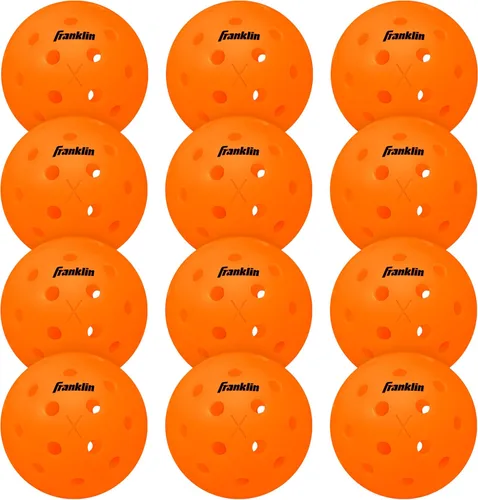 Vista 14 de Franklin Sports X-40 pelotas de Pickleball al aire libre - Bola oficial del Pickleball de EE. UU., APP Tour + US Open - Tamaño reglamentario Rosa