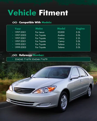 Vista 5 de SCITOO Juego de 2 amortiguadores delanteros para ES300, amortiguadores y puntales para 97 98 99 00 01 para Lexus ES300,97 98 99 00 01 02 03