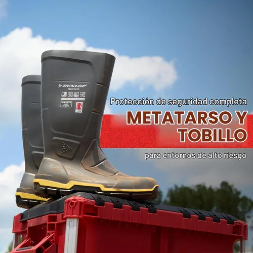 Vista 4 de DUNLOP Acifort MetMAX - Botas de protección metatarsiana para hombre