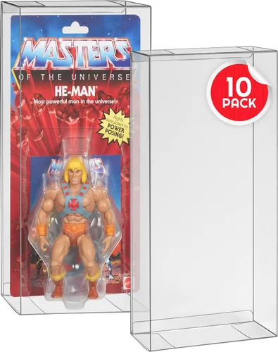 Vista 17 de EVORETRO Caja de exhibición y protector para figuras de acción Compatible con Star Wars, Marvel Legends y GI Joe (con tarjeta) Figura de 3.75
