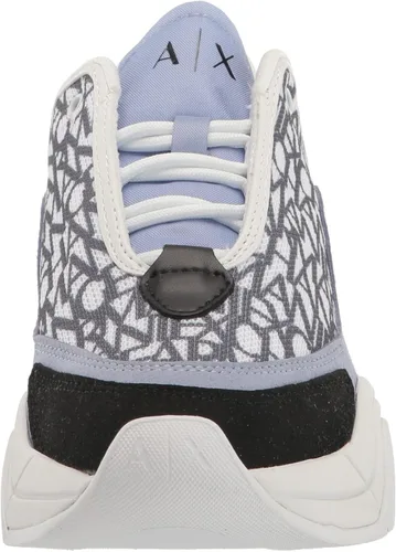 Vista 2 de AX ARMANI EXCHANGE Women's Cher Allover Logo Chunky Sneakers