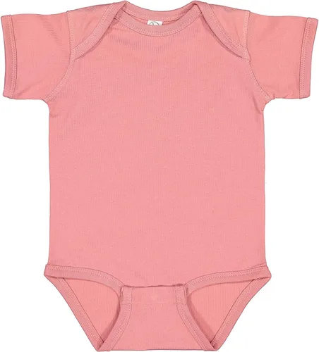 Vista 201 de RABBIT SKINS, Body de manga corta de jersey fino suave para bebé