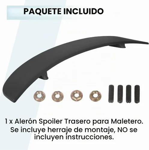 Vista 6 de Kojem - Alerón de maletero compatible con cargador 4DR 2011-2023
