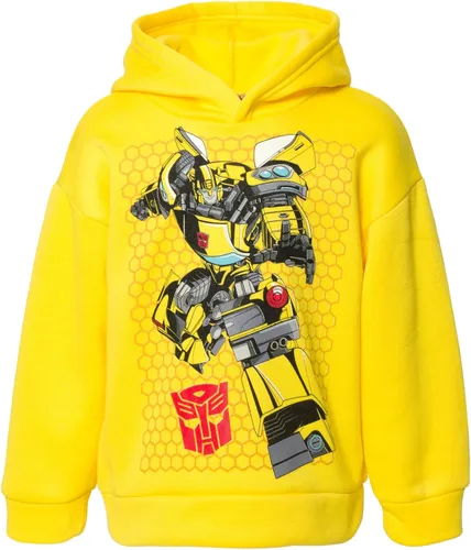 Vista 3 de Transformers Optimus Prime Bumblebee - Sudadera con capucha para niños pequeños y grandes