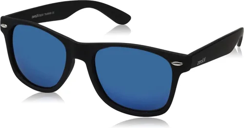 Vista 9 de zeroUV - Gafas de sol con montura de cuerno negro mate