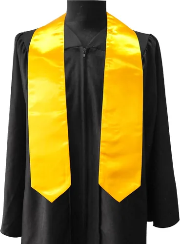 Vista 2 de GraduationMall Unisex Adult Plain Graduation Stole 60"72