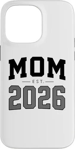 Vista 21 de Mom Est 2026 New Mother Parent New Born Child Parenthood Case for iPhone 17