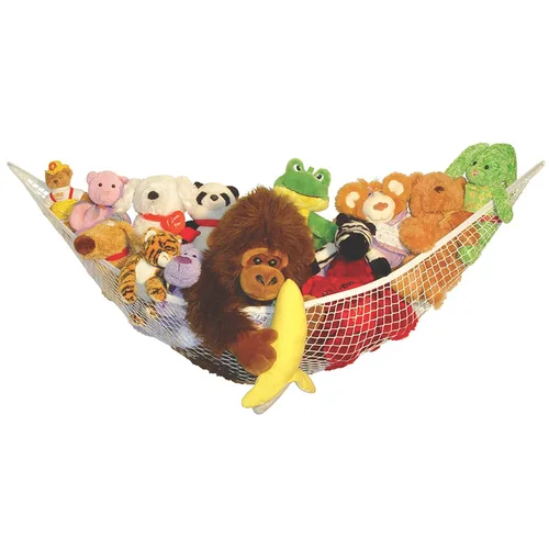 Vista 2 de Baby Buddy Up and Away - Organizador de almacenamiento de hamacas de animales de peluche para niños, organizadores y almacenamiento para artículos