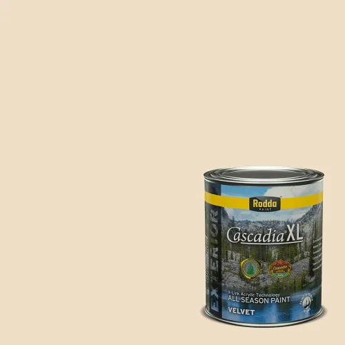Vista 187 de Rodda Paint CASCADIA XL Pintura e imprimación satinada exterior en uno, cuarto de galón, abulón