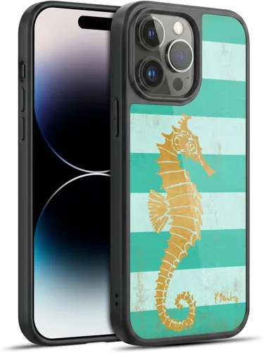 Vista 37 de Head Case Designs Officially Licensed Paul Brent Agate Mermaid Coastal Gel Armor Case [Military Grade Drop Protection] Compatible with Apple iPhone