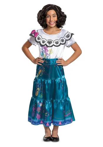 Vista 4 de Peluca Infantil Mirabel de Encanto Multicolor