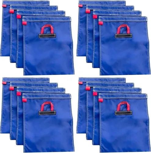 Vista 8 de Hullaballoo Bolsas de arena de vinilo extra duraderas de lujo, producto de seguridad de anclaje para casa de rebote inflable, toboganes de agua