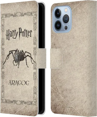 Vista 75 de Head Case Designs Funda de piel con licencia oficial de Harry Potter Aragog Spider Creature Chamber of Secrets II, compatible con Apple iPhone 11