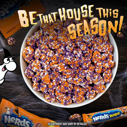 Vista 8 de Nerds Caramelos espeluznantes de Halloween, truco o trato, 3 onzas