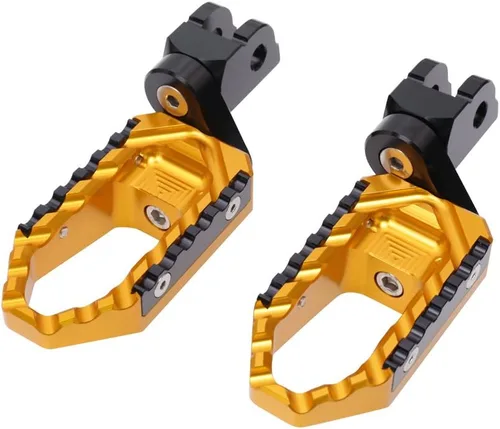 Vista 7 de MC MOTOPARTS Negro CNC 25mm Alargador de Riser Ajustable para Pedales de Pie Touring Delanteros Compatibles con NC 700 S/X 12-16 NC750X NC750S 16-19